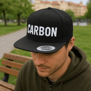 6 panelová Snapback šiltovka "Carbon" Flexfit | 6089CA 3 6 panelová Snapback šiltovka "Carbon" Flexfit | 6089CA – Obrázok 3
