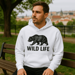 Mikina s kapucňou z ťažkej bavlny "Fluffy" Build your Brand | BY 284 3 Mikina s kapucňou z ťažkej bavlny "Fluffy" Build your Brand | BY 284 – Obrázok 3