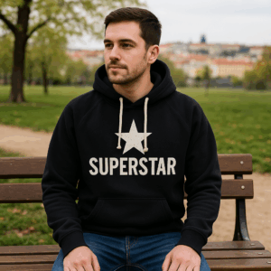 Mikina s kapucňou "Superstar" Mantis | M 73 3 Mikina s kapucňou "Superstar" Mantis | M 73 – Obrázok 3