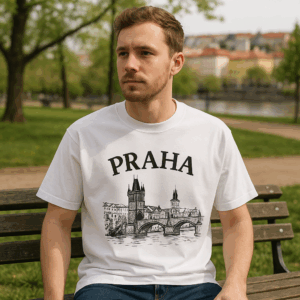 Oversize tričko z ťažkej bavlny Mantis | M 201 3 Oversize tričko z ťažkej bavlny Mantis | M 201 – Obrázok 3