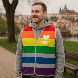 Bezpečnostná vesta "Pride" Korntex | NAT – PRIDE 3 Bezpečnostná vesta "Pride" Korntex | NAT – PRIDE – Obrázok 3