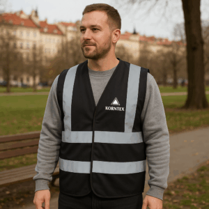 Vesta so štyrmi reflexnými pásmi Korntex | KXVR – Hannover 3 Vesta so štyrmi reflexnými pásmi Korntex | KXVR – Hannover – Obrázok 3
