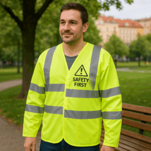 Bezpečnostná vesta s dlhým rukávom Yoko | HVJ 200 3 Bezpečnostná vesta s dlhým rukávom Yoko | HVJ 200 – Obrázok 3
