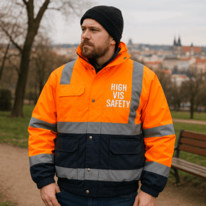 Hi-Vis Bomber Bunda Yoko | HVP 218 3 Hi-Vis Bomber Bunda Yoko | HVP 218 – Obrázok 3