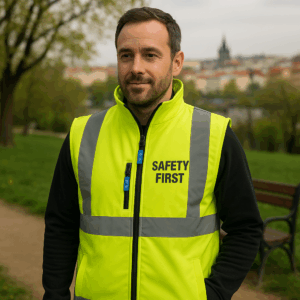 Hi-Vis softshellová vesta Yoko | HV 006 3 Hi-Vis softshellová vesta Yoko | HV 006 – Obrázok 3