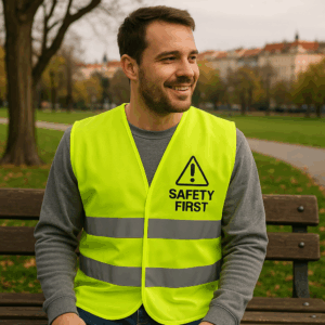 Hi-Vis bezpečnostná vesta Yoko | HVW 102 3 Hi-Vis bezpečnostná vesta Yoko | HVW 102 – Obrázok 3