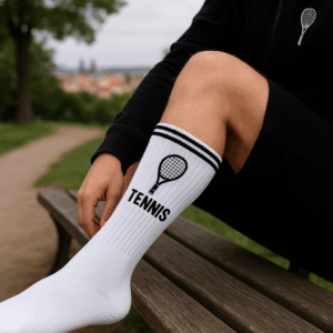 Tenisové ponožky "Premium" 2 Tenisové ponožky "Premium" – Obrázok 2