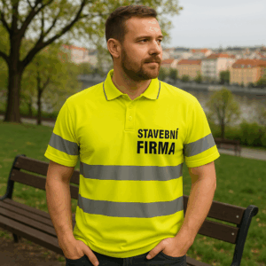 Reflexné tričko - polokošeľa 3 Reflexné tričko - polokošeľa – Obrázok 3