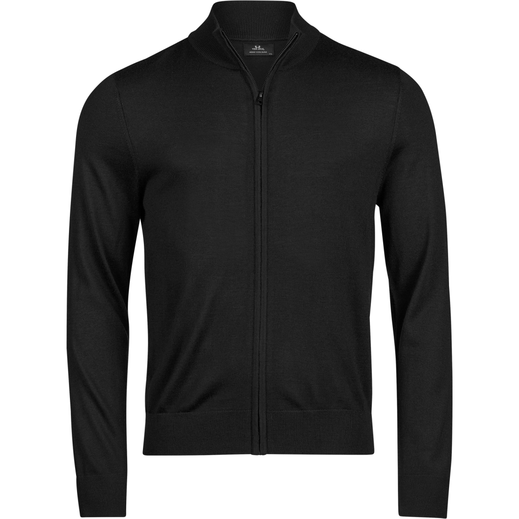 Pánsky pletený sveter so zipsom Tee Jays | TJ 6012 1 Pánsky pletený sveter so zipsom tee jays | tj 6012 s vlastnou potlačou