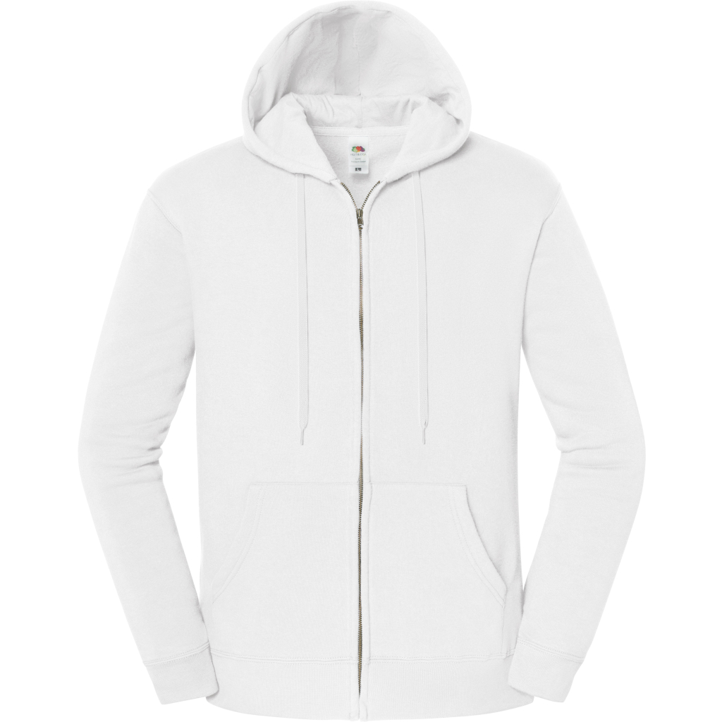 Mikina s kapucňou z ťažkej bavlny F.O.L. | Iconic Premium Hooded Sweat Jacket 1 Mikina s kapucňou z ťažkej bavlny f.o.l. s vlastnou potlačou