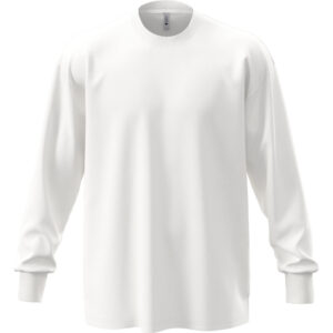 Ťažké oversize tričko s dlhým rukávom next level apparel s vlastnou potlačou