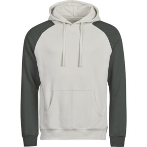Mikina s kapucňou 2-farebná "unlabeled" tee jays | tj 5156 s vlastnou potlačou