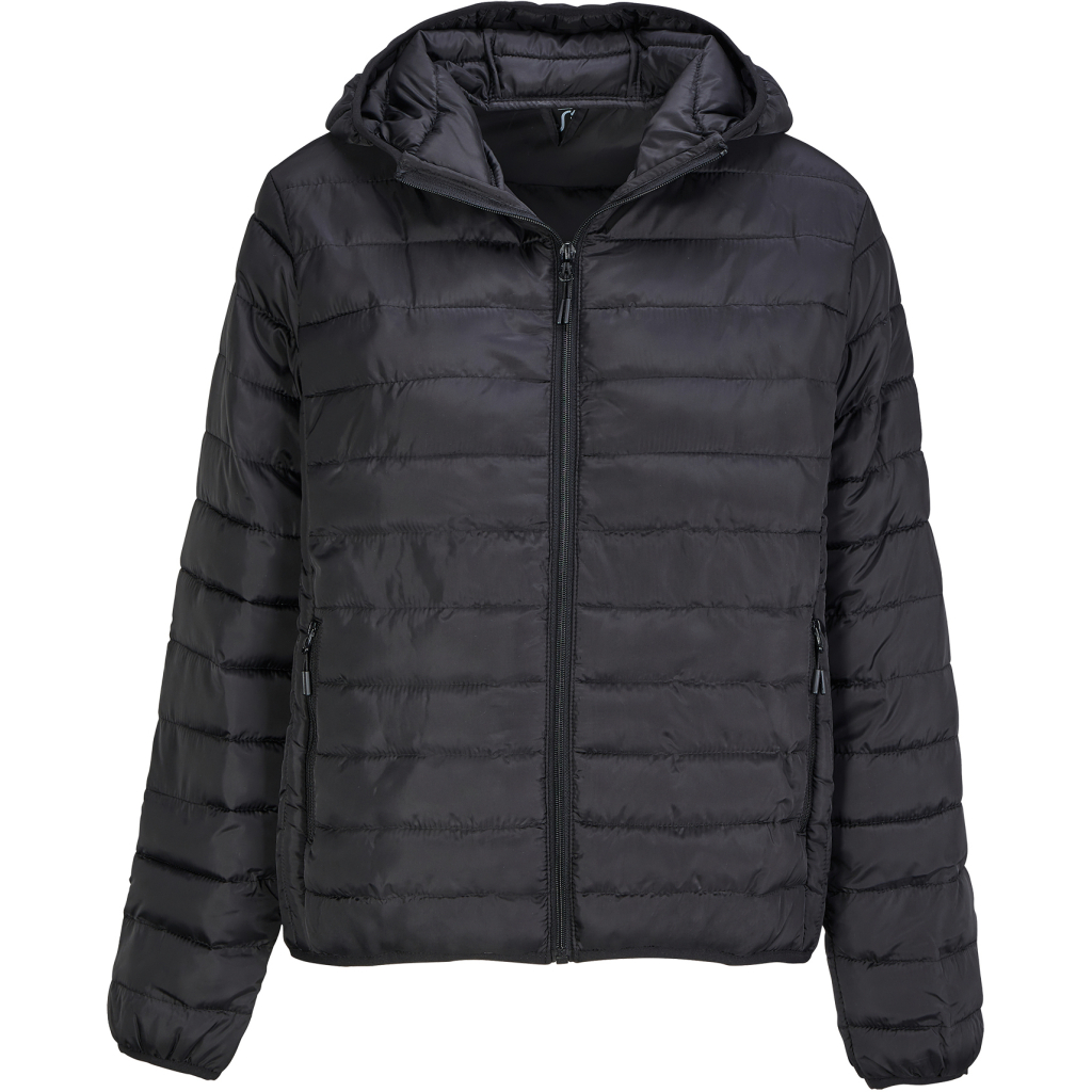 Ľahká dámska prešívaná bunda s kapucňou SOL'S | Stream Jacket Women 1 Ľahká dámska prešívaná bunda s kapucňou SOL'S | Stream Jacket Women
