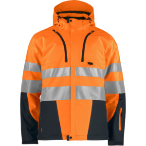 3-vrstvová bezpečnostná softshellová bunda ProJob | 6420 Padded Softshell