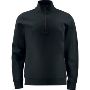 Ťažká pracovná mikina Doubleface s 1/4 zipom ProJob | 2128 Sweatshirt 1/2 Zip
