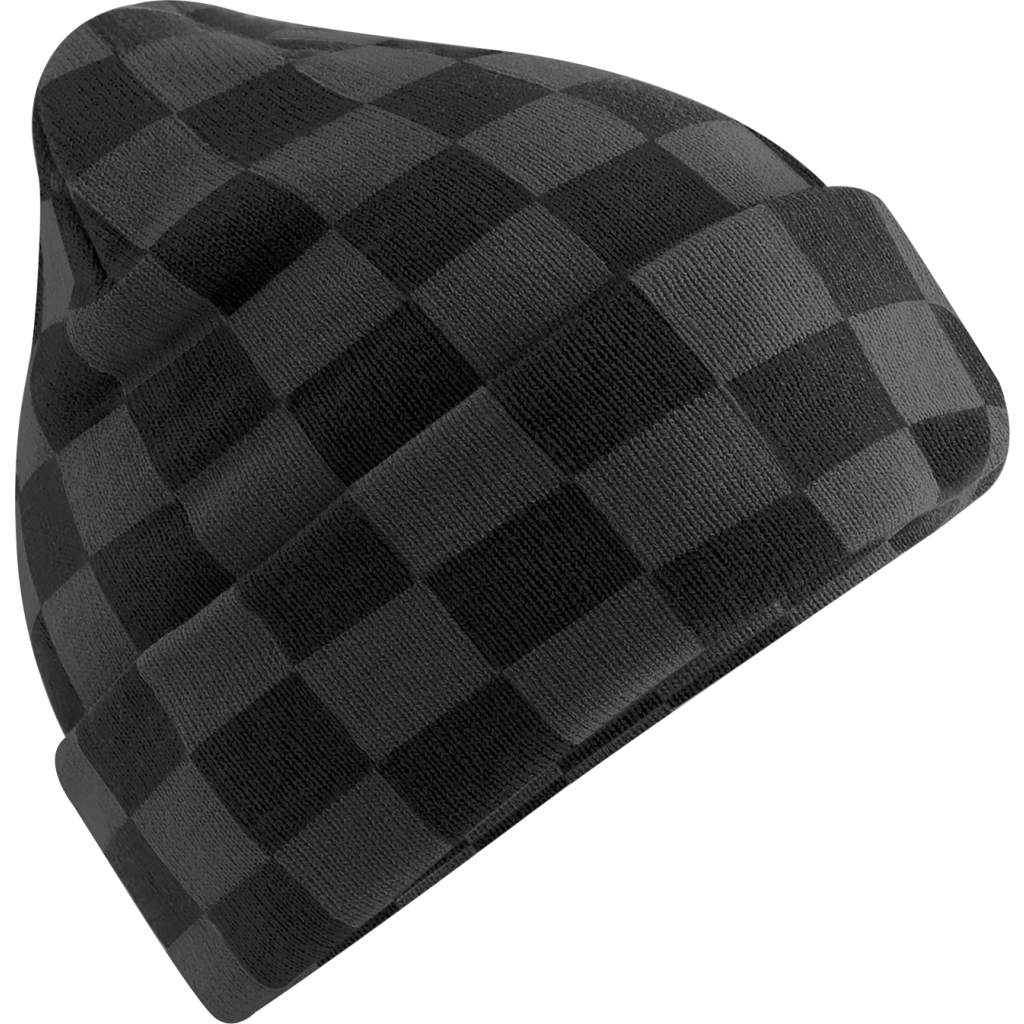 Pletená čiapka "Checkerboard" Beechfield | B 531 1 Pletená čiapka "Checkerboard" Beechfield | B 531