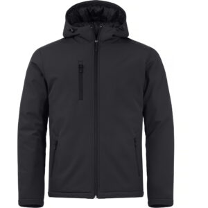 Pánska zateplená softshellová bunda s kapucňou Clique | Padded Hooded Softshell Men