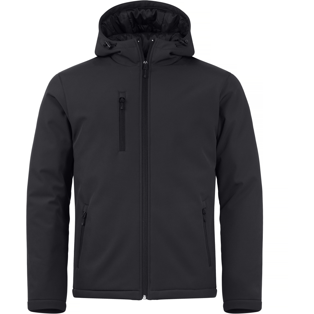 Pánska zateplená softshellová bunda s kapucňou Clique | Padded Hooded Softshell Men 1 Pánska zateplená softshellová bunda s kapucňou Clique | Padded Hooded Softshell Men