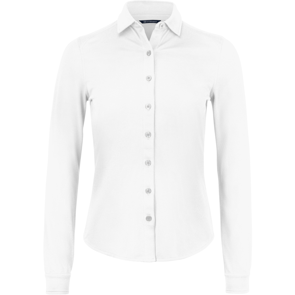 Piqué blúzka s dlhým rukávom Cutter & Buck | Advantage Shirt Women 1 Piqué blúzka s dlhým rukávom Cutter & Buck | Advantage Shirt Women