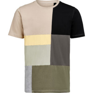Tričko z ťažkej bavlny "Color Block" Untagged Movement | OCS T-Shirt Combo
