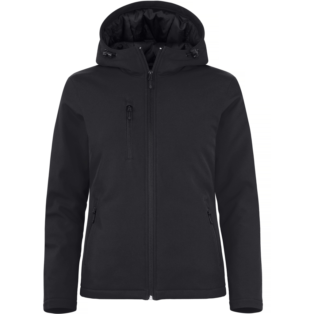 Dámska zateplená softshellová bunda s kapucňou Clique | Padded Hooded Softshell Women 1 Dámska zateplená softshellová bunda s kapucňou Clique | Padded Hooded Softshell Women